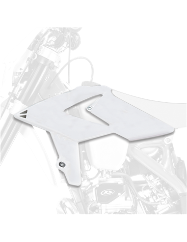 Beta RR 2T/4T - Radiator Scoops white - 2013-19 Models Polisport 8418500002