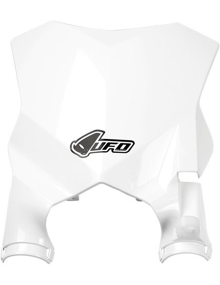 Porta-número delantero UFO-Plast Stadium Kawasaki blanco KA04746-047
