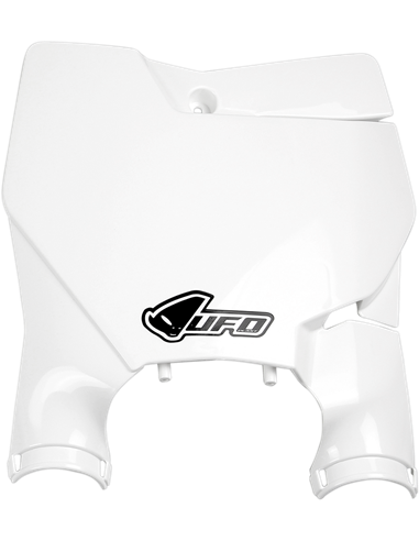 Cache avant porte numéro de stade Ktm Sx-Sx-F blanc Kt04080-047 UFO-Plast