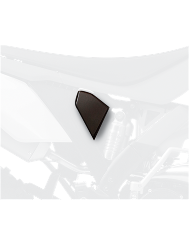 Paneles laterales de caja de aire en plástico de recambio GAS 07-11 BK Polisport 8401100002