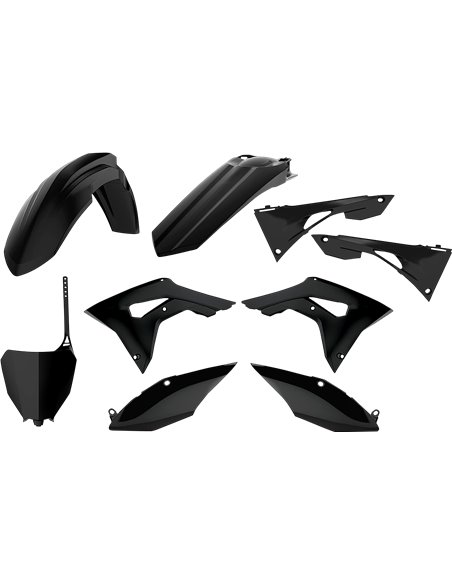 Honda CRF250R - MX Plastic Kit Black - 2018-20 Models Polisport 90721