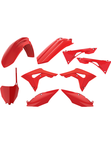 Honda CRF250R - Kit de Plásticos MX Vermelho - Modelos 2018-20 Polisport 90722