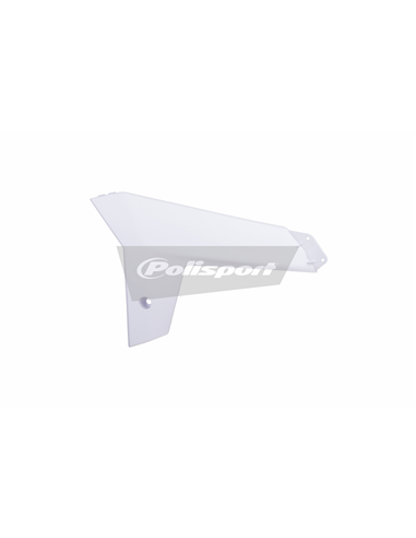 White Lower Tank / Radiator Caps for Polisport Gas Gas Models 8415400005
