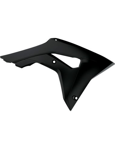 Honda CRF250R - Radiator Scoops Black - 2018-20 Models Polisport 8414800003