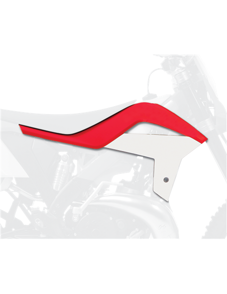 Radiator covers GAS 011 RED Polisport 8413300009