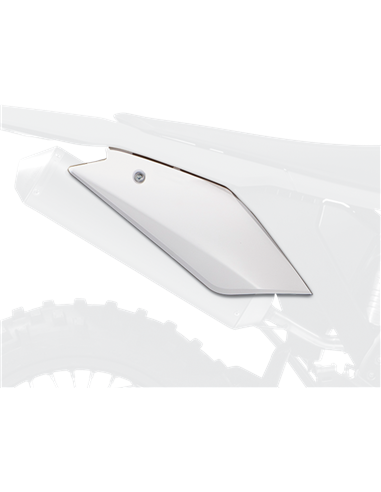 Side covers GAS 05-06 WH Polisport 8603600001