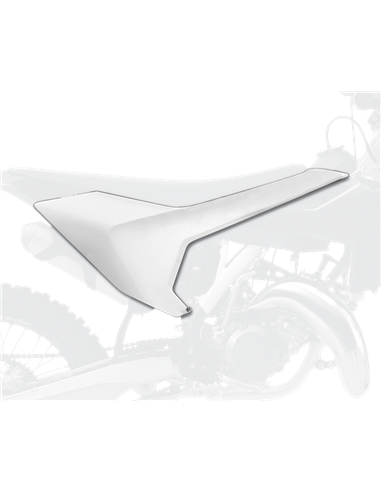 Husqvarna TE - Side Panels White - 2017-19 Models Polisport 8418200002