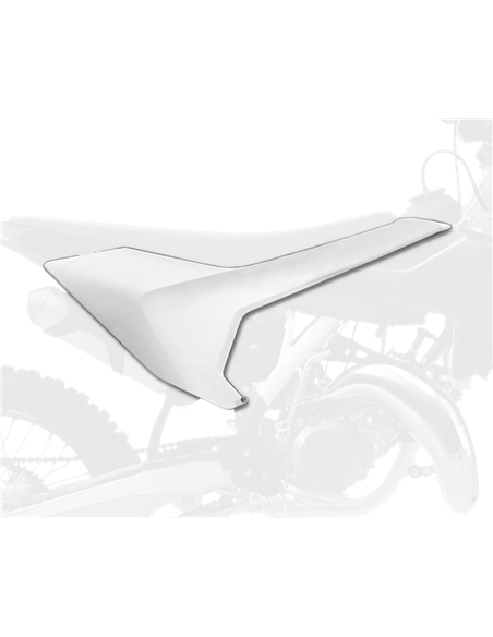 Husqvarna TE - Side Panels White - 2017-19 Models Polisport 8418200002