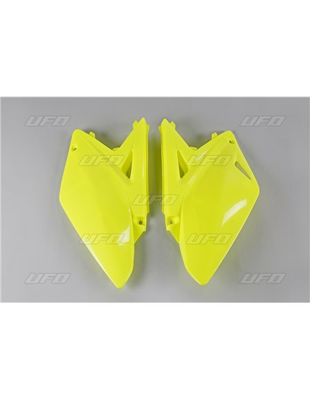 UFO-Plast rear side covers Suzuki yellow fluor
