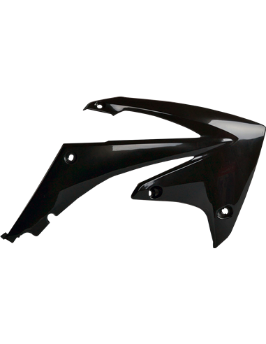 Honda CRF250R - Caches de Radiateur Noir - Modèles 2010-13 Polisport 8412700003