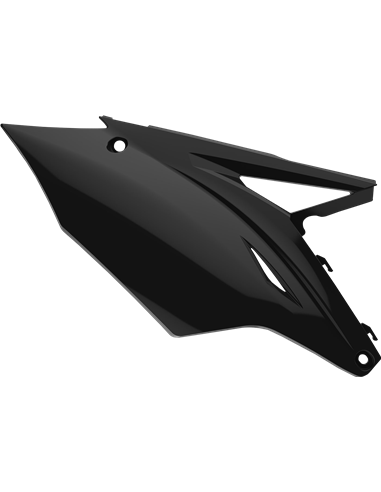 Kawasaki KX250F - Caches Latéraux Noir pour MX - Modèles 2017-20 Polisport 8608200003