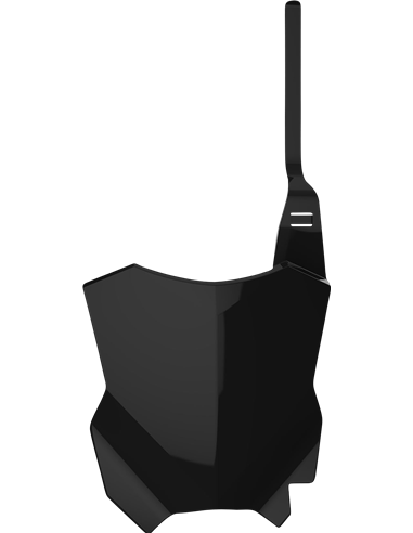 Kawasaki KX250F - Porta Números Delantero Negro - Modelos 2017-20 Polisport 8665900003