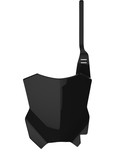 Kawasaki KX250F - Porta Números Delantero Negro - Modelos 2017-20 Polisport 8665900003