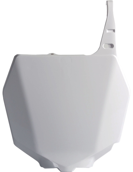 Suzuki RM125, RM250  - Porta-Número Frontal Branco - Modelos 2001-08 Polisport 8660400001