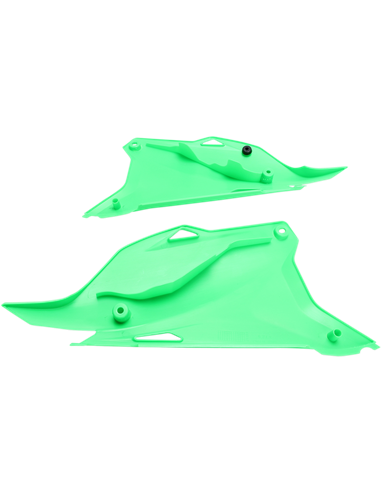 Tapes laterals Kawasaki Fluo verd Ka04729-Aflu UFO-Plast