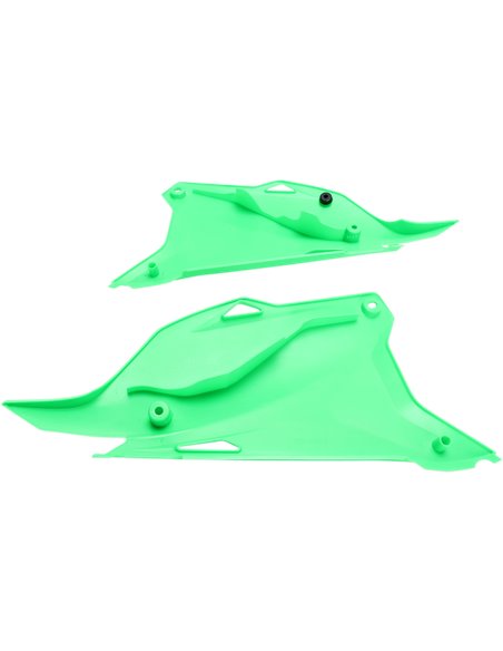 Tapes laterals Kawasaki Fluo verd Ka04729-Aflu UFO-Plast