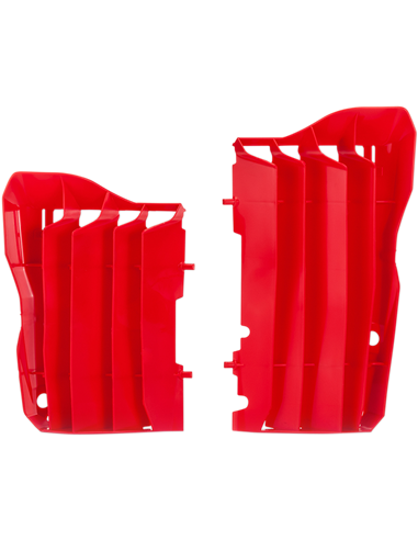 Honda CRF450R, CRF450RX - Reixetes de Radiador Vermell - Models 2017-20 Polisport 8462900002