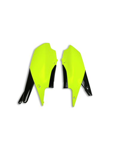 Side covers For Yamaha Fluorescent yellow Ya04859-Dflu UFO-Plast