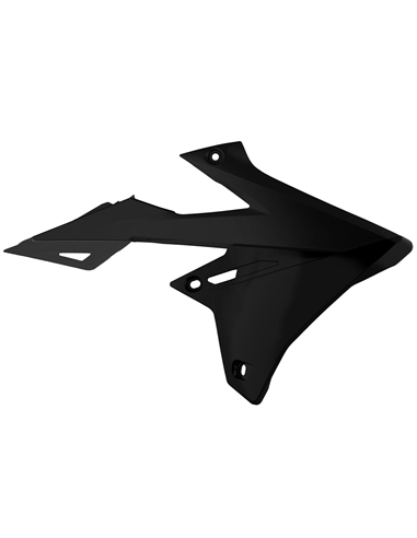 Suzuki RMZ250 - Radiator Scoops Black - 2019-20 Models Polisport 8421100003