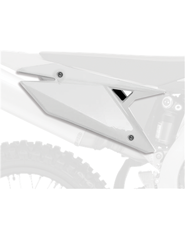 Suzuki RMZ250 - Side Panels Black - 2019-20 Models Polisport 8421200002