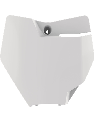 Tapa frontal portanúmeros davanter SX85 18- WH Polisport 8666200001