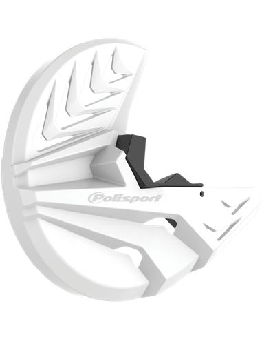Husaberg TE/FE - Protector Disco Delantero y Pie de Horquilla Blanco - Modelos 2009-14 Polisport 8151500002