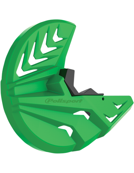 Kawasaki KX 250F - Proteção de Disco e Pé de forquilha Verde - Modelos 2013-20 Polisport 8151100003