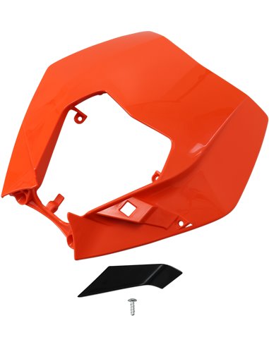Support de phare en plastique Ktm orange Kt04090-127 UFO-Plast