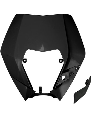 Plastic headlight holder Ktm black Kt04090-001 UFO-Plast
