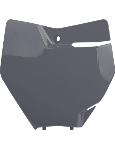 Placa de matrícula da tampa frontal KMT 16-18 GREY Polisport 8664900007