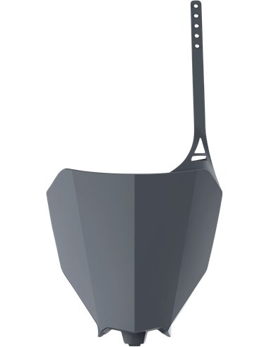 Couvercle avant plaque d'immatriculation avant CRF 17- GRIS Polisport 8667200006