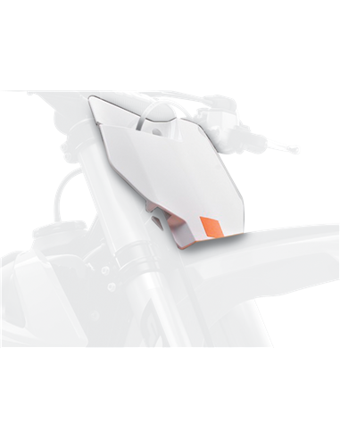 Tapa frontal portanúmeros delantero KTM 19- WH Polisport 8666400002