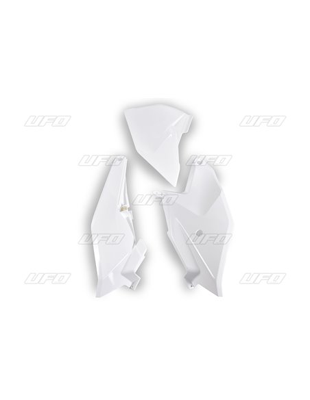 Tapas laterales Ktm blanco-20 Kt04086042 UFO-Plast