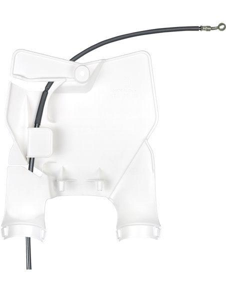 White Stadium number holder front cover UFO-Plast Kt05000047