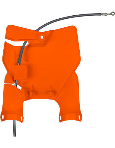 Cache avant porte-numéro de stade orange UFO-Plast Kt05000127