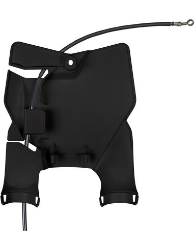 Tapa frontal porta-nombre Stadium negre UFO-Plast Kt04099001