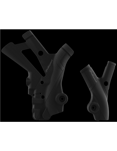 Beta RR 2T/4T- Protector de Chasis Negra - Modelos 2013-19 Polisport 8466900001