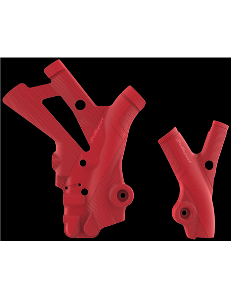 Beta RR 2T/4T - Frame Protector Red - 2013-19 Models Polisport 8466900002