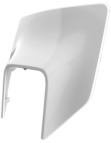 Tampa da luz frontal MASK HVA 17-19 WT Polisport 8666900001