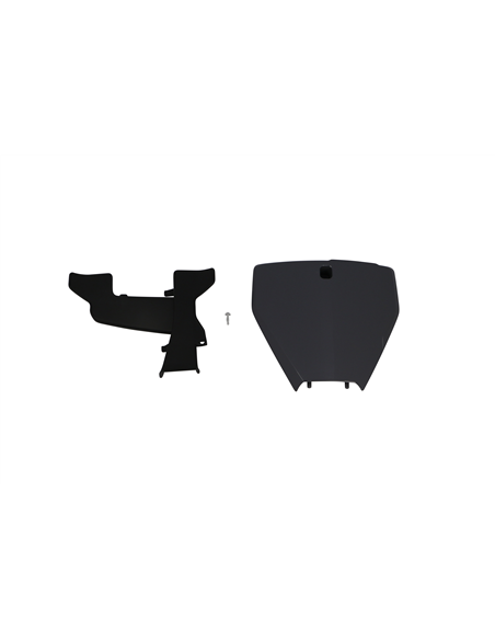 Placa de matrícula frontal TC / FC 19- Polisport GREY 8666500005