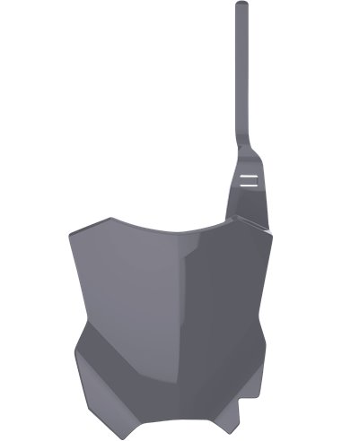 Capa frontal Placa de número da capa frontal KXF250 17- / 450 16- GRY Polisport 8665900009