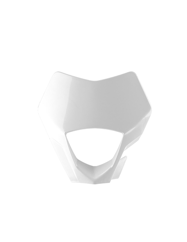 Plástico protetor porta farol UFO GASGAS branco GG07137-041