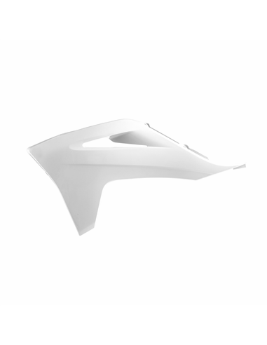 POLISPORT RADIATOR COVER FOR GASGAS 21- WHITE 8473800008
