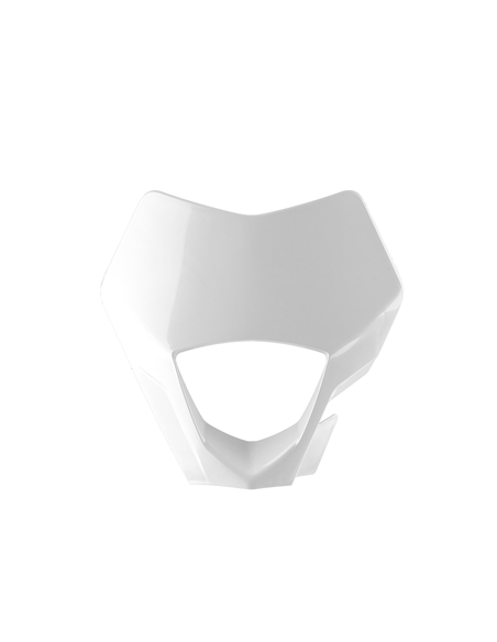 Plástico portafaros delantero Polisport GASGAS 21- blanco 8668300003