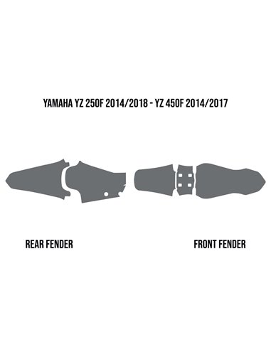 Espuma para el barro del guardabarros Yz250F / 450F Twin_Air 177767200
