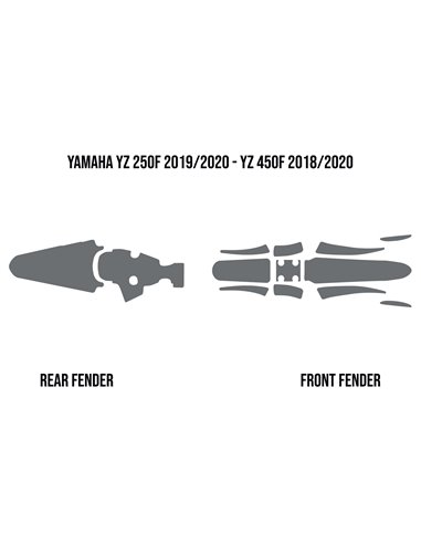 Mousse de boue de garde-boue Yz250F / 450F Twin_Air 177767201