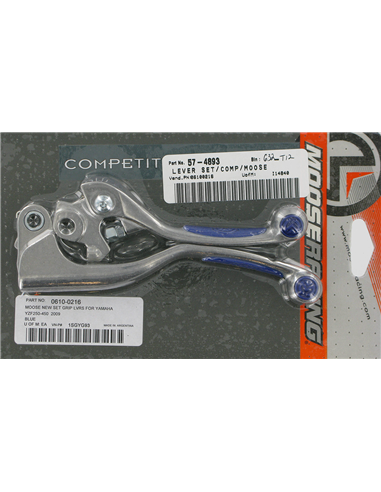 Competition Blue Yz Moose Racing Lever Hp 1Sgg93