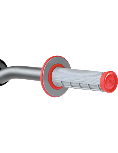 Punhos Renthal D / C 1/2 Waffle Vermelho G156