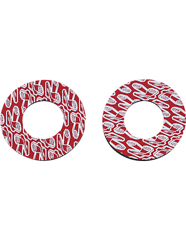 Punhos Renthal Donutz Vermelho G186