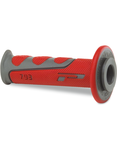 Grips Double Density Offroad 793 Closed End Red/Gray PRO GRIP PA079300GRRO